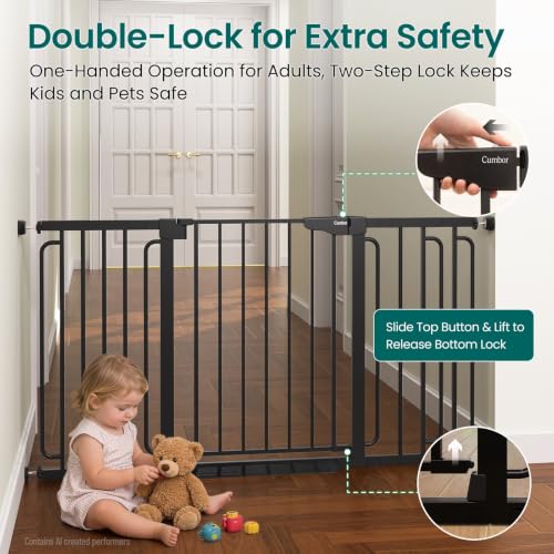 30.4 56.8" Extra Wide Baby Gate