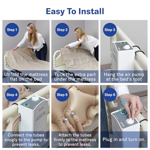 Alternating Air Pressure Mattress Pad for Hospital and Home Use