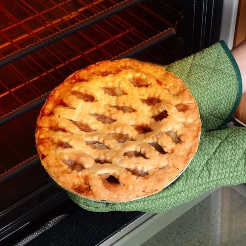 8 Pack Oven Rack Protectors 14 Inches Silicone Bottom Protector Liner Oven Rack Shields Heat Resistant Edge Shields Cover Against Burns and Scars