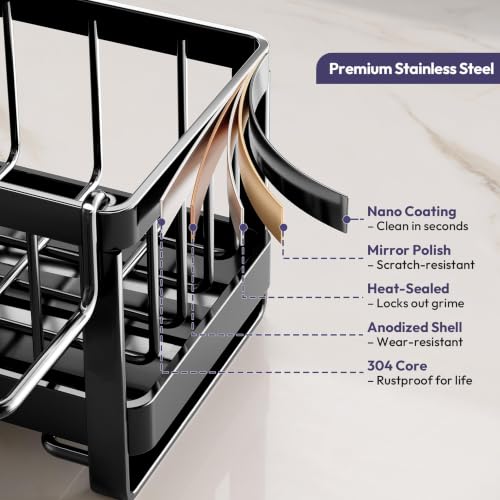 Sponge Holder for Kitchen Sink