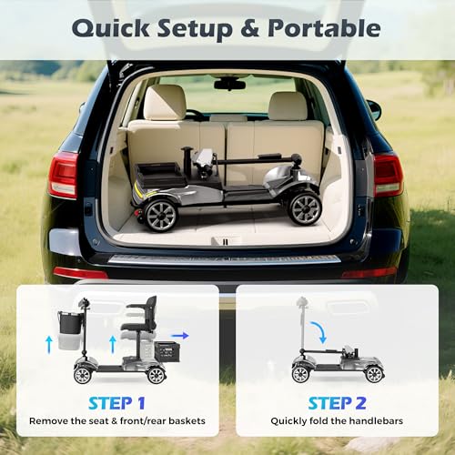 4 Wheel Mobility Scooter for Adults