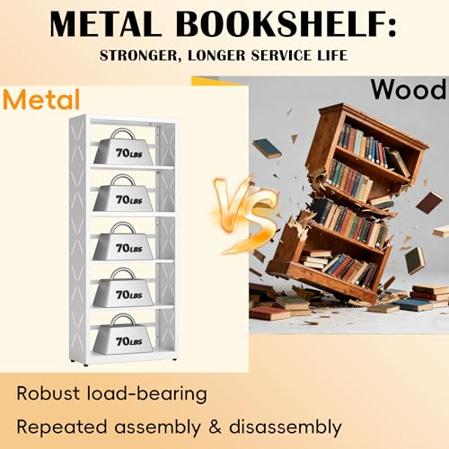 5 Tier Bookcase