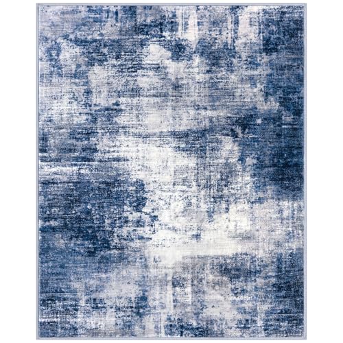 Abstract Area Rug 4x5 Ft Washable Rugs for Entryway Indoor (20 Sq Ft)