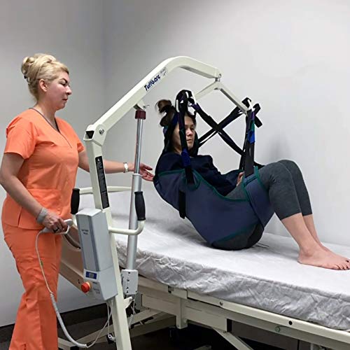 Universal Divided Leg Patient Lift Sling with Headrest