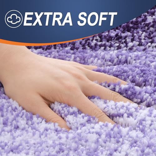 Micorfiber Bathroom Rug Set 2 Piece (4 Count)