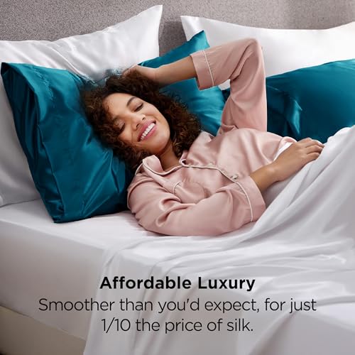 Satin Pillowcase Standard Set of 2 (2 Count)