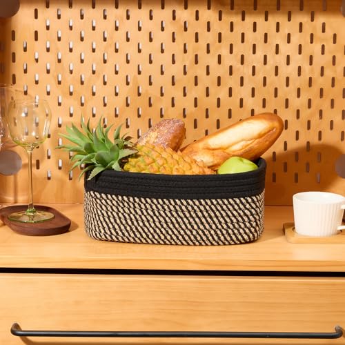 Small Storage Baskets for Organizing (4 Count)