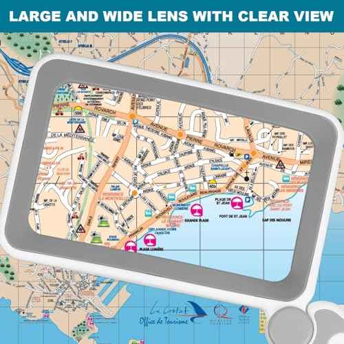 Rechargeable Magnifying Glass with Light for Reading