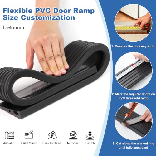 1" Odorless Threshold Ramp for Doorways