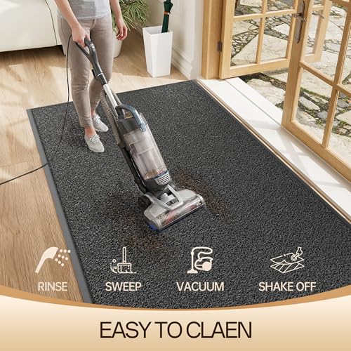 3'x6' Front Door Mat Indoor Outdoor Entrance Heavy Duty Waterproof