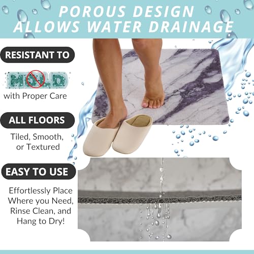 Loofah Shower Mat Non Slip