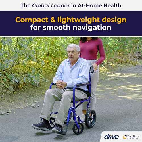 Lightweight Expedition Folding Transport Wheelchair