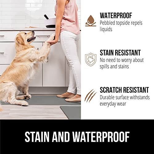 Cushioned Kitchen Mats for Floor (2 Count)
