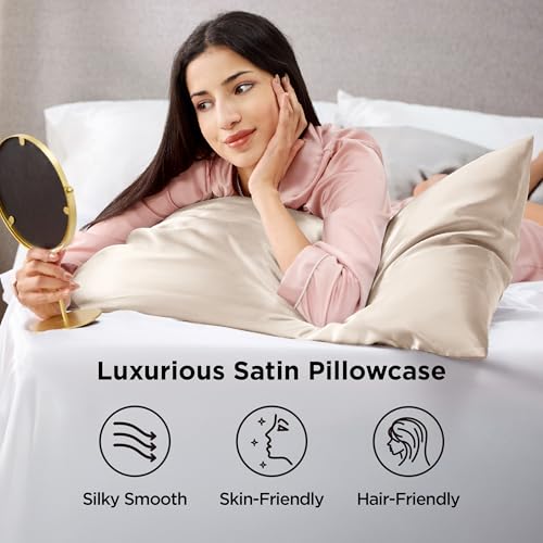 Satin Pillowcases King Set of 2 (2 Count)