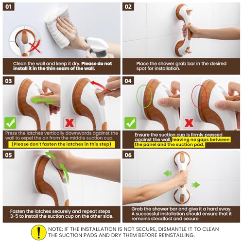 Shower Grab Bars (2 Count)