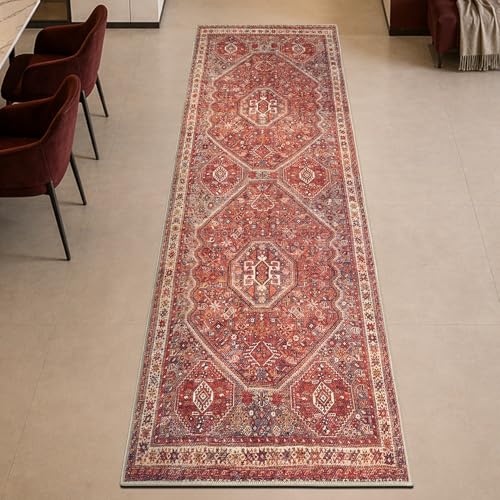 Vintage Washable Runner Rug