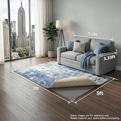 5x7 Ft Rug Pad Gripper for Hardwood Floors (35 Sq Ft)