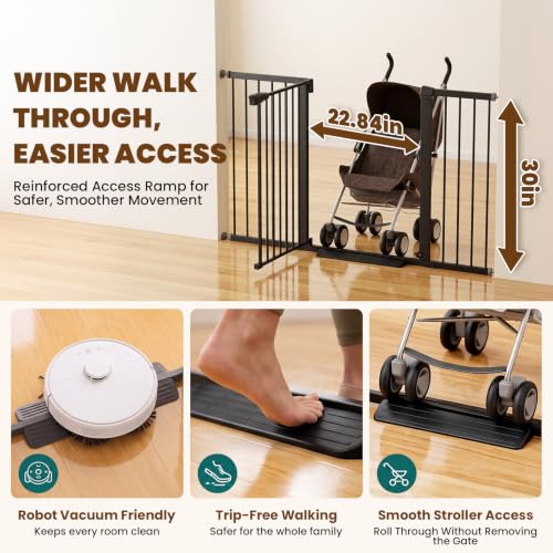 29.7 57" Extra Wide Baby Gate