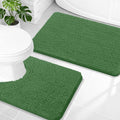 Chenille Bathroom Rugs Sets 2 Piece (7.5 Sq Ft)