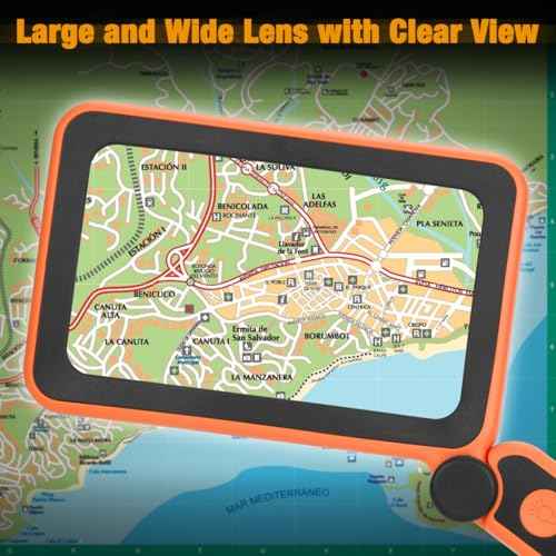 Rechargeable Magnifying Glass with Light for Reading