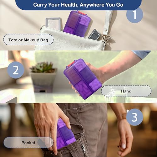 Extra Large Pill Organizer with 161 Medicine Labels