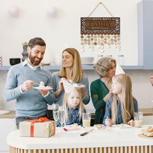 KAlRNE Vintage Family Birthday Board