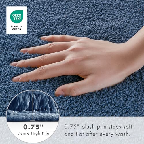 Signature Marshmallow Bathroom Rug Non Slip