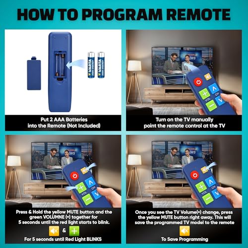TV Remote for Seniors