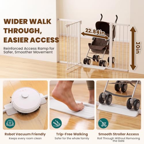 29.7 57" Extra Wide Baby Gate