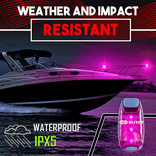 LED Safety Lights 4 Pack (4 Count)