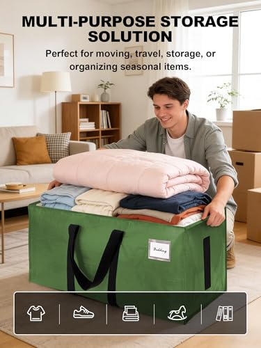 Supports 200lbs Heavy Duty Moving Bags (40 Count)
