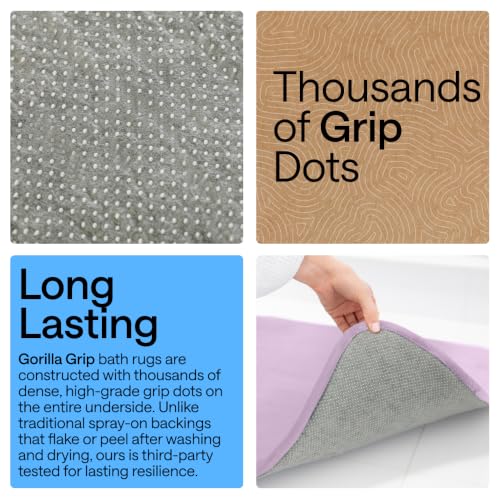 Memory Foam Bath Rug for Bathroom
