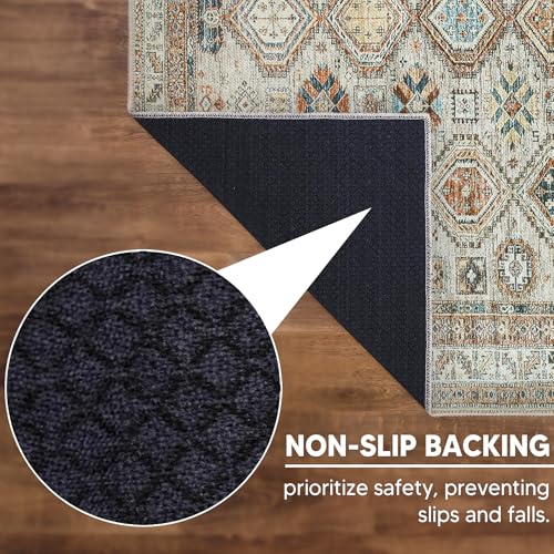 Vintage Washable Area Rug