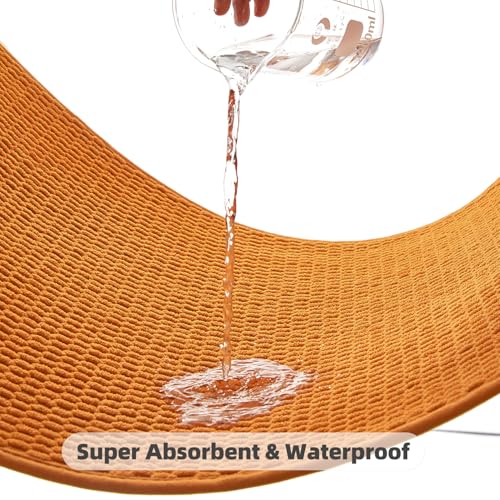 Bathroom Rugs Non Slip Washable (3 Sq Ft)