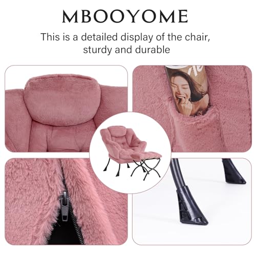 Modern Lazy Chair with Ottoman