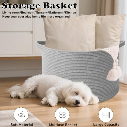 65L Large Blanket Basket