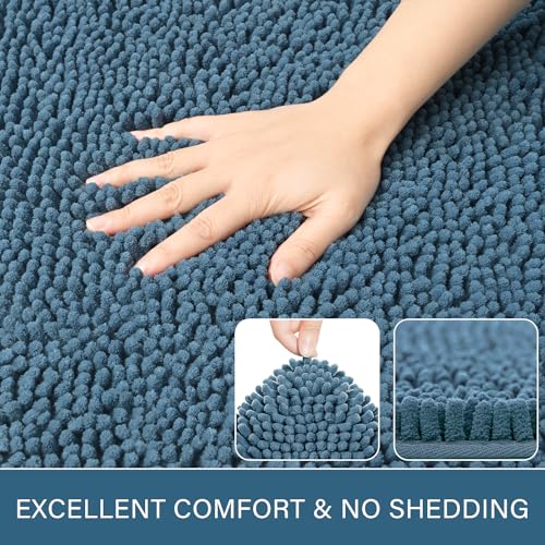 Luxury Bathroom Rug Shaggy Bath Mat 24 x 80 Inch