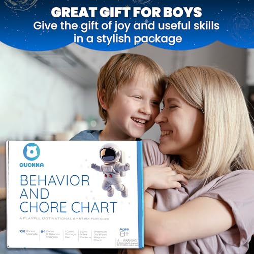 Magnetic Behavior Chore Chart for Kids at Home