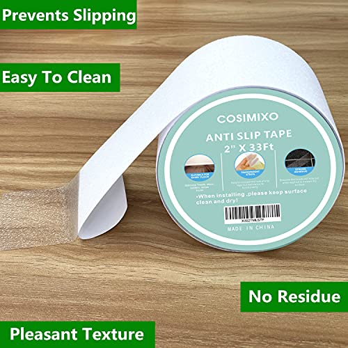 2" x 33Ft Clear Anti Slip Tape Waterprooft (33 Foot)