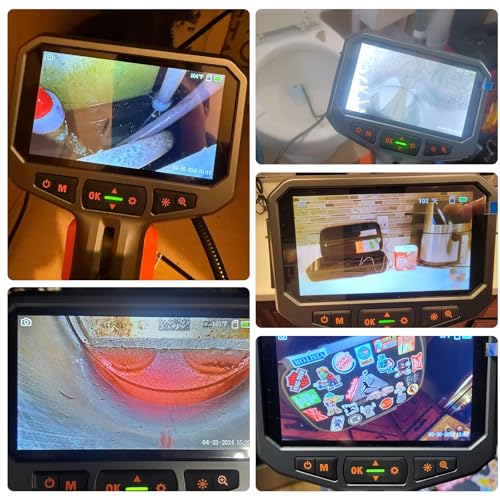 Articulating Borescope for Mechanic Automotive HVAC Wall Inspection