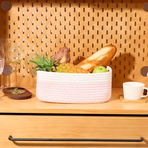 Small Storage Baskets for Organizing (3 Count)