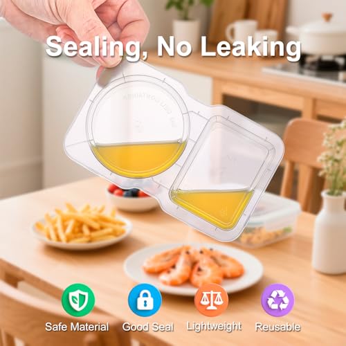 30 PCS Snack Containers with Lids (30 Count) - Bel Marant