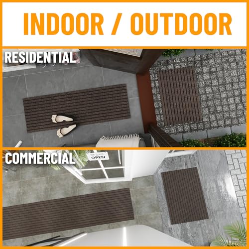 2'7" x 5' Mud Mat Area Rug Scraper Carpet