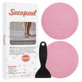 24PCS Round Non Slip Bathtub Stickers with Scraper