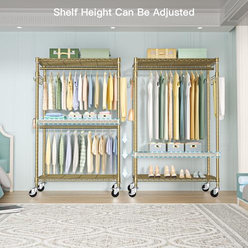 P1 Rolling Clothes Rack
