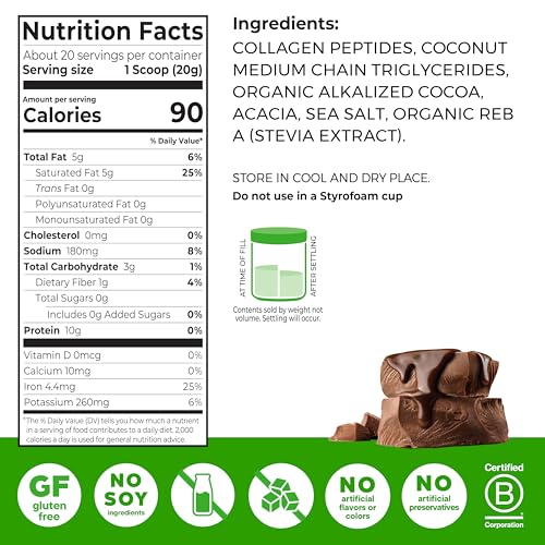 Keto Collagen Protein Powder (14.1 Ounce)