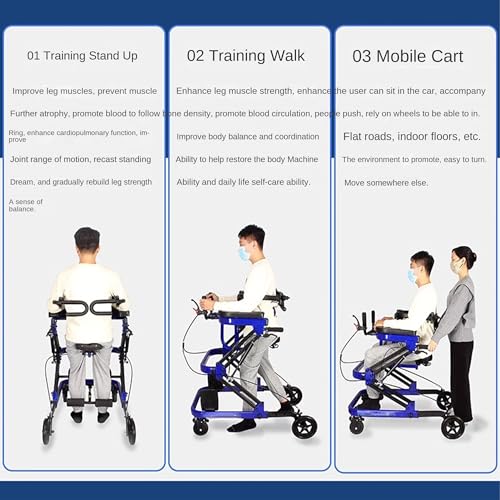 Adjustable Medical Walker with Stand