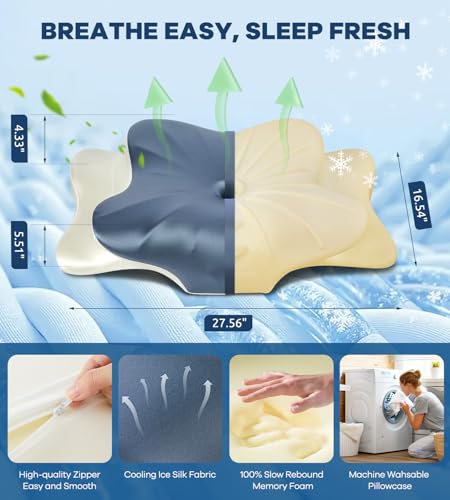 Cervical Pillow for Neck and Shoulder Pain Relief