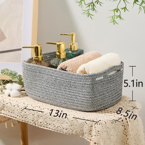 Small Storage Baskets for Organizing (3 Count)