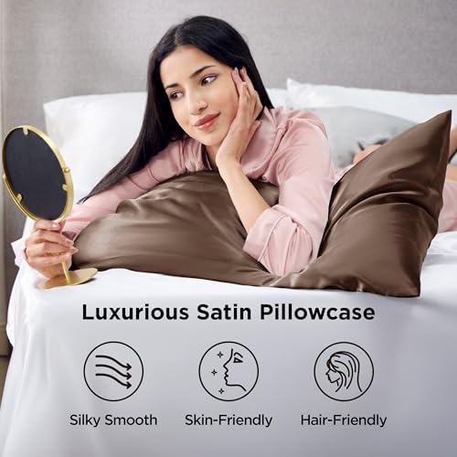 Satin Pillowcase Standard Set of 2 (2 Count)